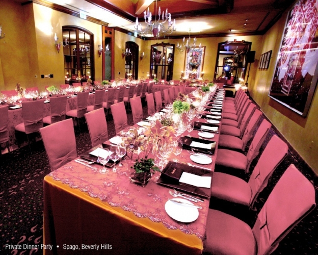Intimate Events - 2007 - Spago Dinner