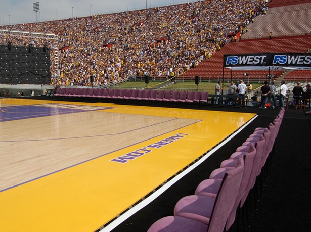 Sports Events - 2009 - Lakers Victory Celebration, Los Angeles Memorial Coliseum