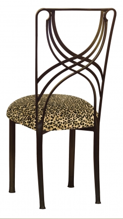 Bronze La Corde with Leopard Boxed Cushion (1)