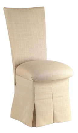 Parchment Linette Chair Cover and Cushion and Skirt (2)