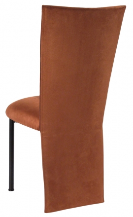 Cognac Suede Jacket and Cushion on Brown Legs (1)