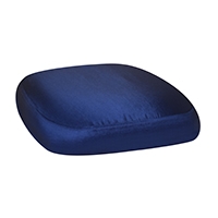 Barstools with Midnight Blue Taffeta Cushions