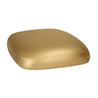 Barstools with Gold Leatherette Cushions
